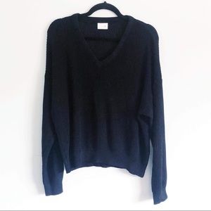 Black Sweater Oversized Slouchy